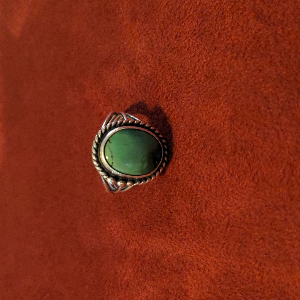 Sterling silver turquoise ring